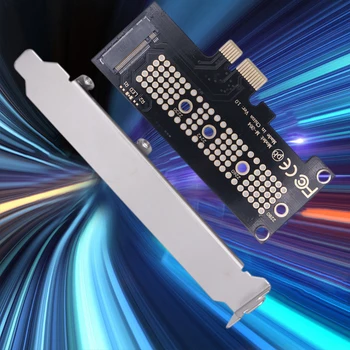M. 2 NGFF SSD За PCI-E X1 Карта Адаптер Висока скорост на Четец за карти на твърдия диск NVMe PCIE Подкрепа Конвертор на твърдия диск 2230 2242 2260 2280