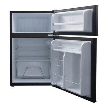С две врати, мини-хладилник Galanz, черен