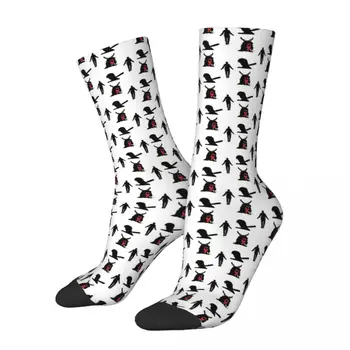 Странни неща Еди Мансон Еди Munson Унисекс Зимни Чорапи за Колоездене Щастливи Чорапи уличен стил Луд Чорап