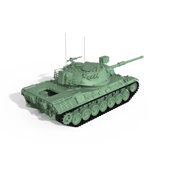 SSMODEL 72700 V1.7/76700 V1.7/87700 V1.7 1/72 1/76 1/87 Комплект модели от смола с 3D принтом, Немски среден танк 1A1
