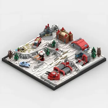 2023 Нова Серия Игри MOC-142272 Command & Conquer Red Cordon, Игрова Сцена, Строителни Блокчета, Играчки, 1646 Подаръци за Коледа, Подаръци със собствените си Ръце