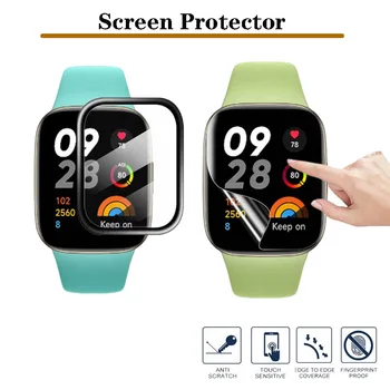 За Xiaomi Redmi Watch 3 Active Lite Защитно мека филм/ 3D PMMA Защитно фолио с пълна ръба за Redmi Watch 2 3