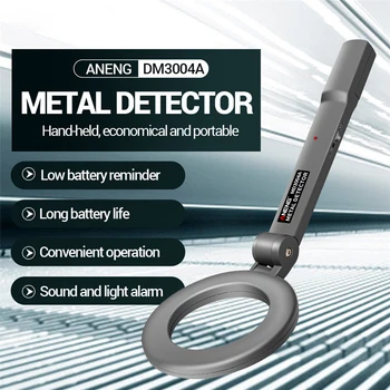 ANENG DM3004A Професионален Ръчен метал-Детектор Пинпоинтер Аларма високо-чувствителен скенер за Проверка на сигурността Багер Златотърсач