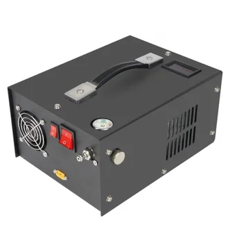 pcp 12v 4500Psi 300Bar 30mpa Портативен въздушен компресор PCP Електрическа помпа за високо налягане с трансформатор за гмуркане