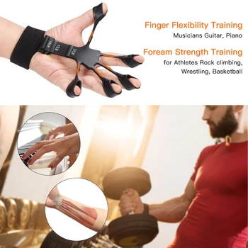 Ръчно заснемане, Силата на пръстите, Сила на ръцете, Тренировка за възстановяване на мускулите, захват за Фитнес Треньор за фитнес зали, Аксесоари за рехабилитация