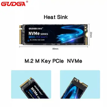 Твърд диск GUDGA SSD M2 NVME 128 GB, 256 GB, 512 GB И 1 TB PCIe Gen3 * 4 2280 Вътрешен Твърд диск HDD За Лаптоп, Настолен Компютър