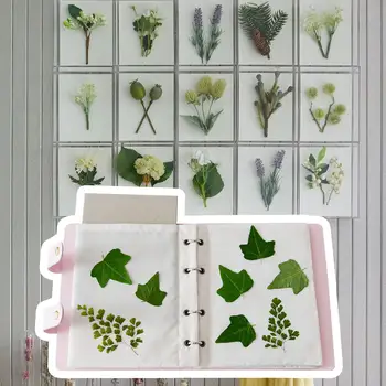 Прес-книга за сушене на цветя Слоеве тъкан, Определени за пресоване на растения със собствените си ръце Книгата за сушене на цветя за производство на бижута и Аксесоари за художествени занаяти