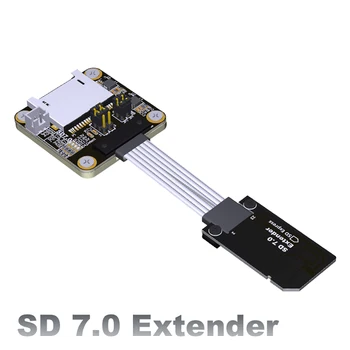 Удлинительный кабел за GPS-навигация, Телефон, ТВ-камери, щепсела SD до штекеру за SD четец на карти памет, SDHC, SDXC UHS-III SD 7.0 Удължител
