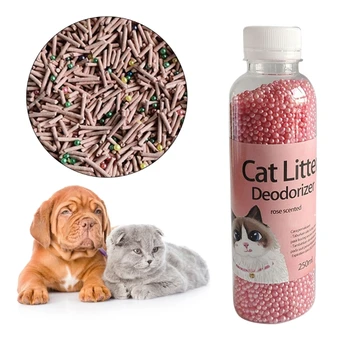 Топки дезодорант за котки и за дома си с естествена активен въглен, устраняющие миризма коте, Мъниста за дълго ароматизация на отпадъци